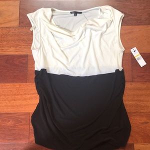 NWT Chaus cowl neck top